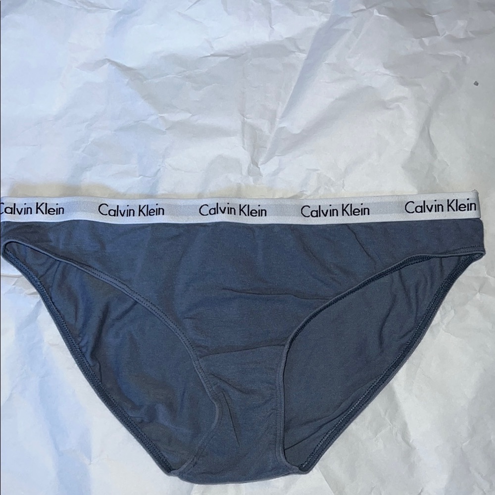 Calvin Klein Blue Bikini Underwear